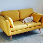 Wohntrends 2018: Gelbes Sofa